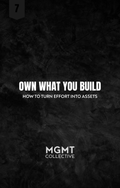 OWN WHAT YOU BUILD