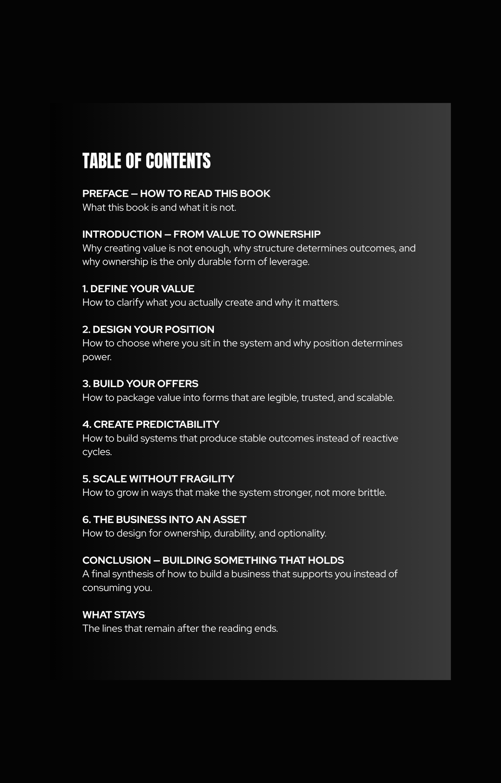 Business Essentials Bundle