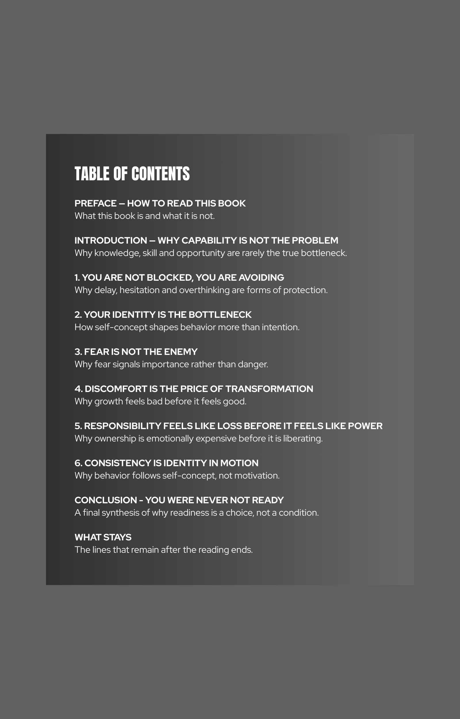 The Essentials System